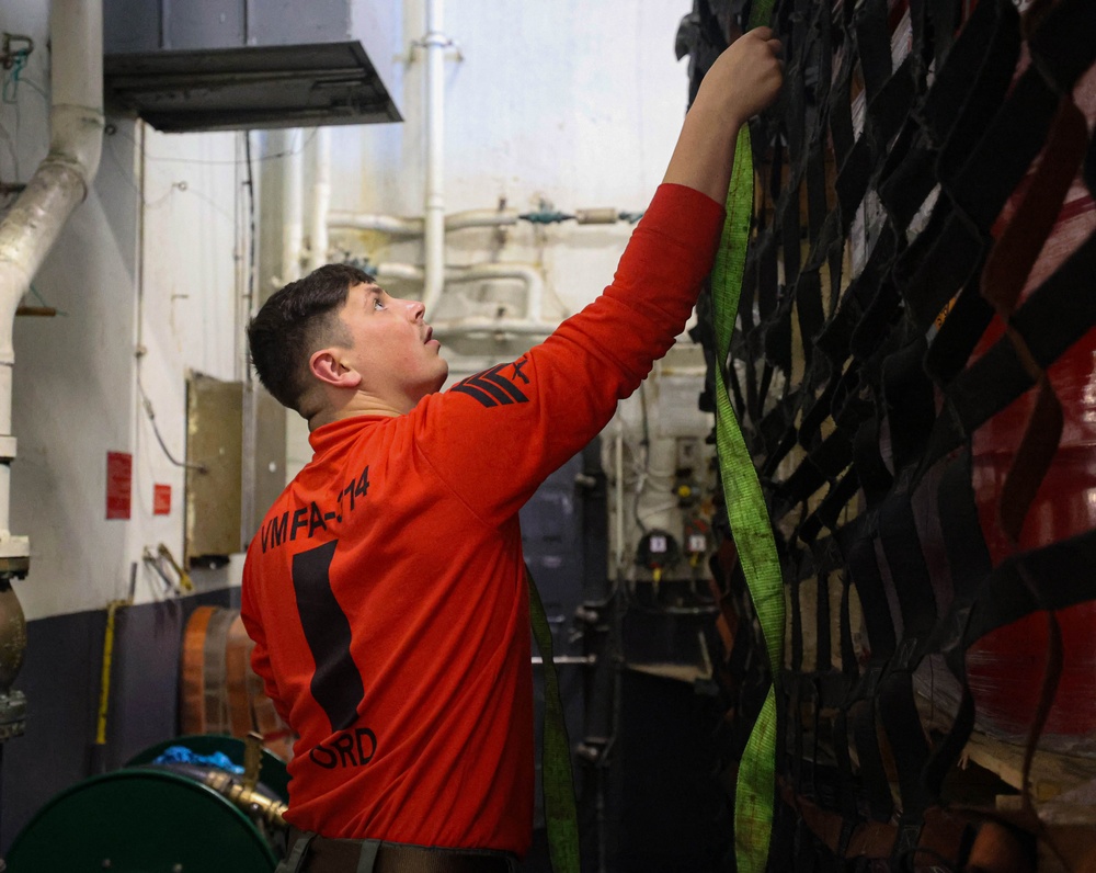 USS Abraham Lincoln conducts routine operations.
