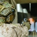 Reconnaissance Marines with the 24th Marine Expeditionary Unit conduct pistol shooting drills