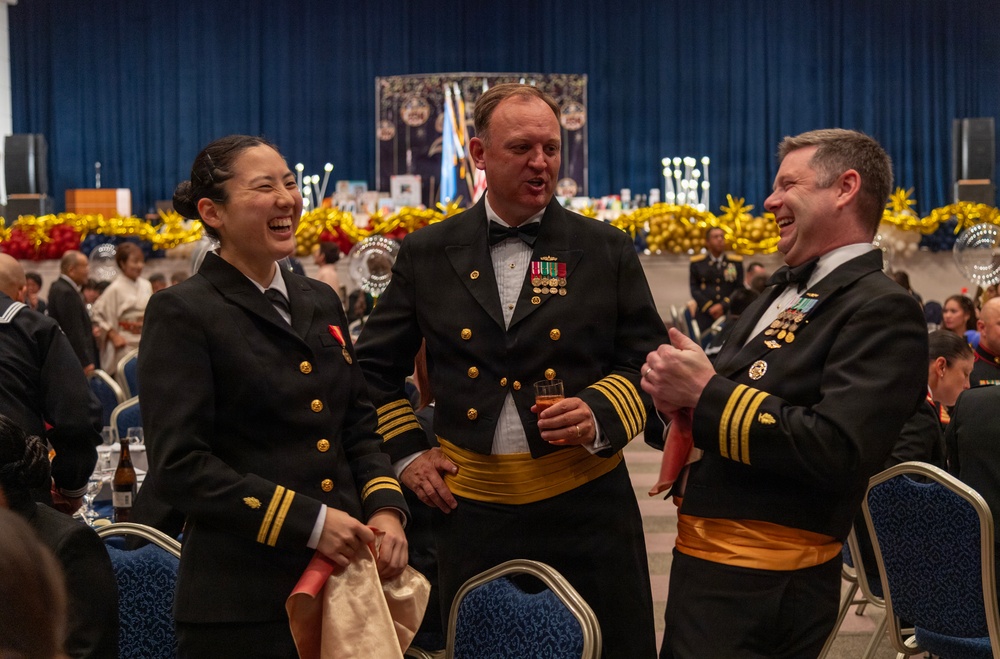 CFAS Celebrates 250th Navy Ball at Huis Ten Bosch