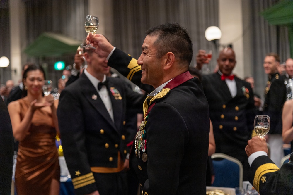CFAS Celebrates 250th Navy Ball at Huis Ten Bosch