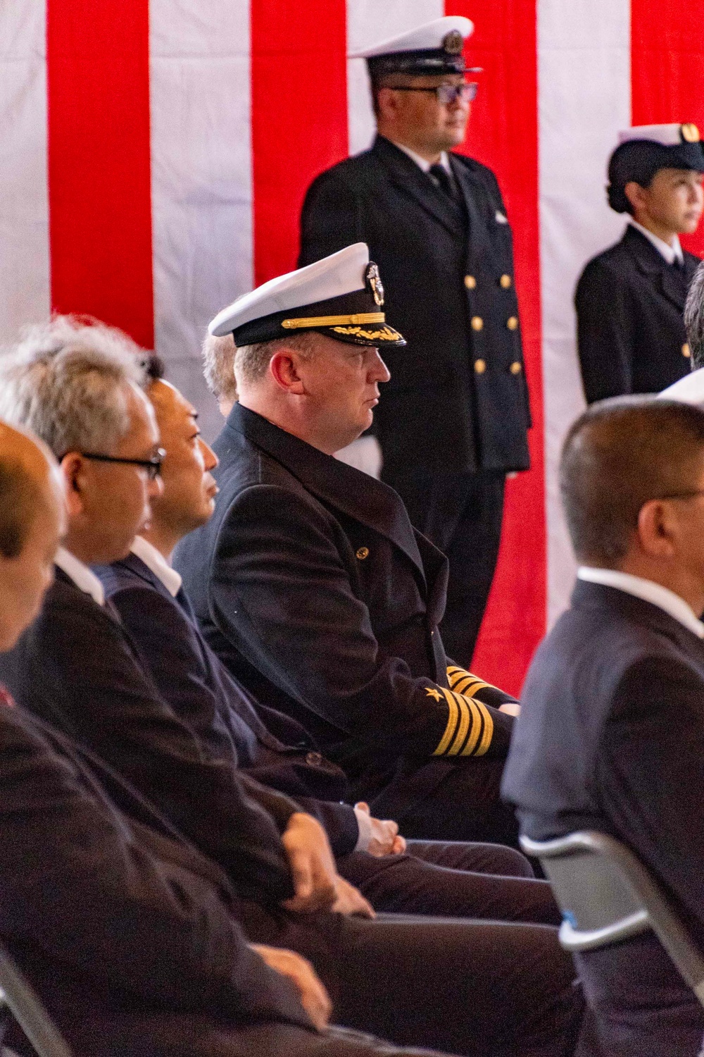 CFAS Attends JMSDF Sasebo District's 72nd Founding Anniversary Ceremony and Reception