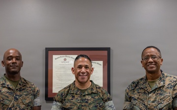 U.S. Marine Corps Brig. Gen. Omar Randall visits Marine Corps Base Camp Blaz