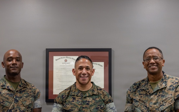 U.S. Marine Corps Brig. Gen. Omar Randall visits Marine Corps Base Camp Blaz