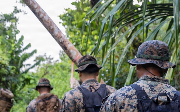 Marines with Camp Blaz hike to Tweed’s Cave