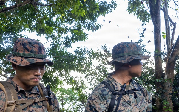 Marines with Camp Blaz hike to Tweed’s Cave