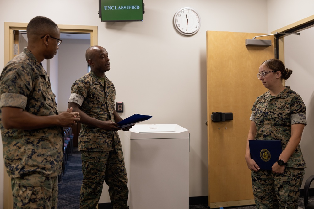 U.S. Marine with Camp Blaz awarded Veteran of the Year