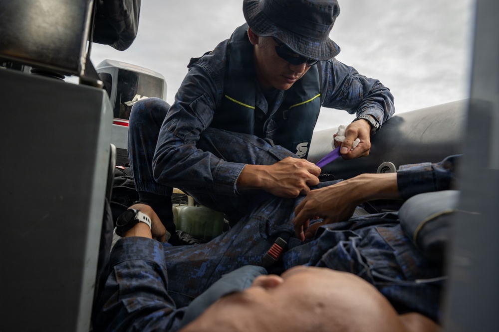 CTF 75.4 trains Royal Brunei Armed Forces during CARAT Brunei 25