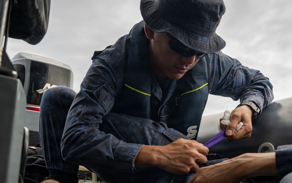 CTF 75.4 trains Royal Brunei Armed Forces during CARAT Brunei 25