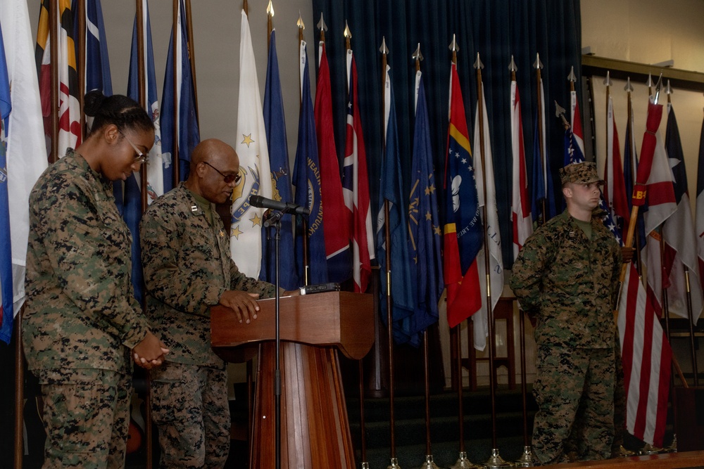 CLB-4 Company Opening Ceremony