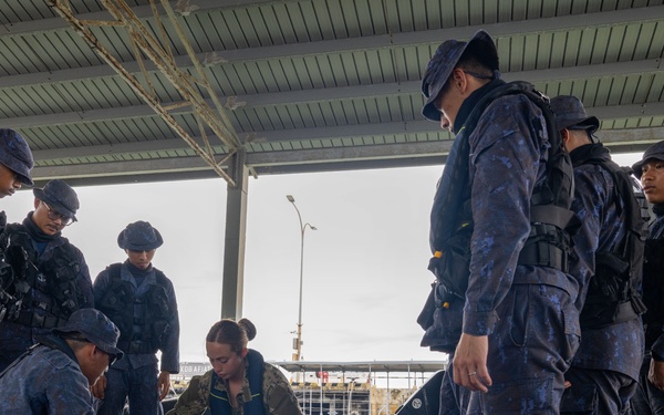 CTF 75.4 trains Royal Brunei Armed Forces during CARAT Brunei 25