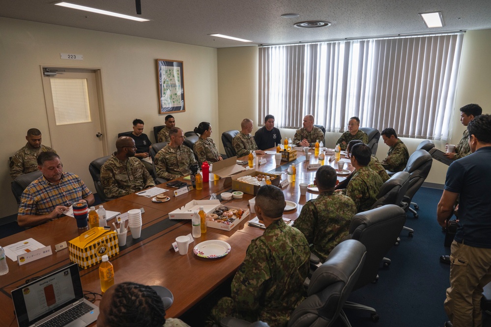 18th SFS, JGSDF strengthen partnership through tabletop exercise