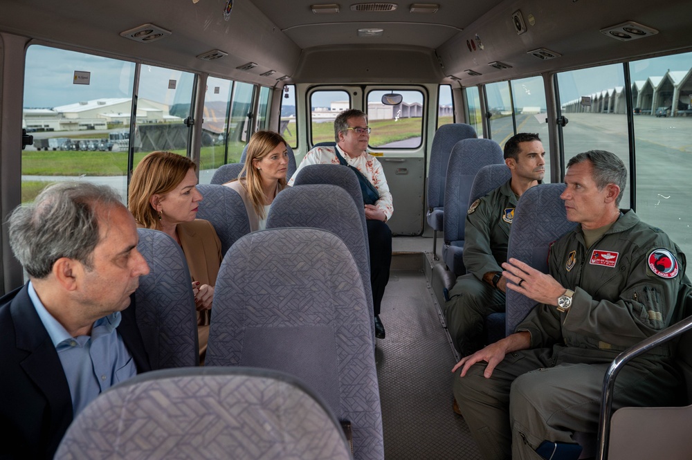 German officials gain firsthand look at Kadena’s Indo-Pacific mission