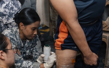Philippine Coast Guard Nurse Corps TCCC and U.S. Army training