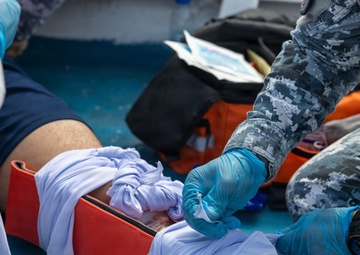 Philippine Coast Guard Nurse Corps TCCC and U.S. Army training