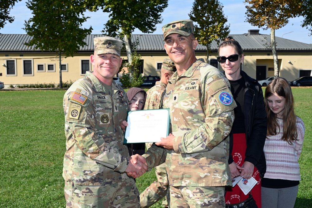 307th Military Intelligence Battalion conducts change of responsibility