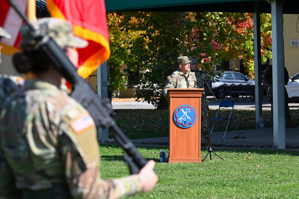 307th Military Intelligence Battalion conducts change of responsibility