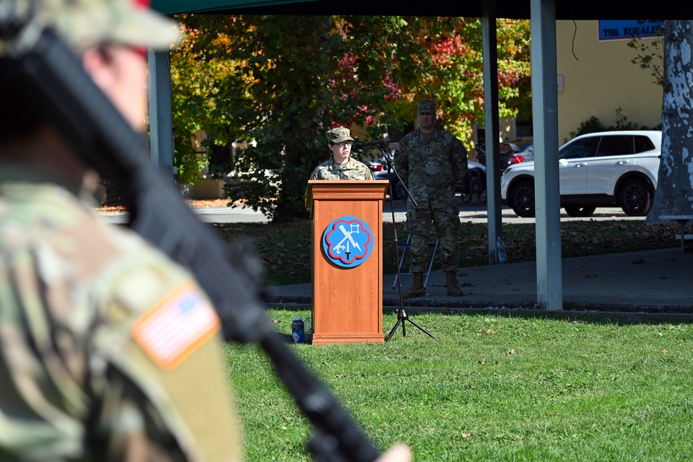 307th Military Intelligence Battalion conducts change of responsibility