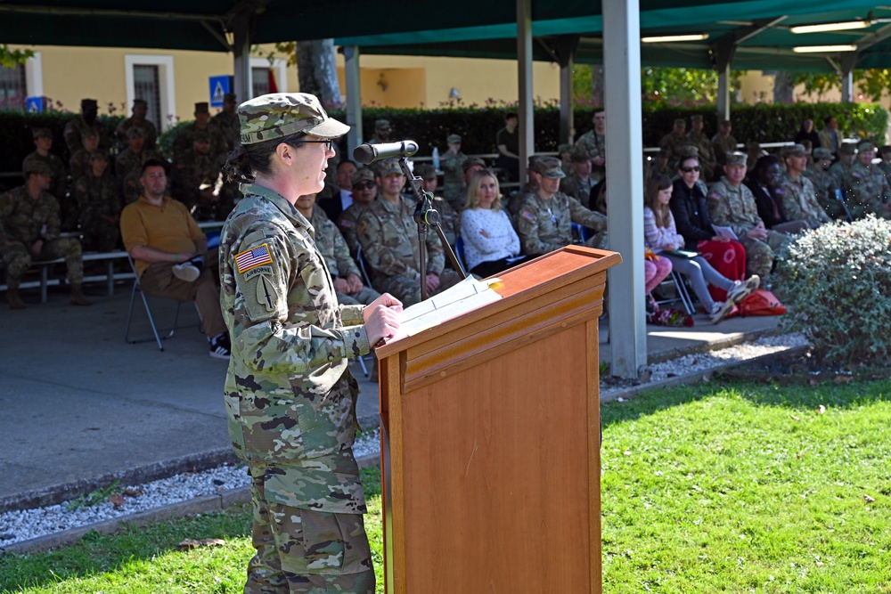 307th Military Intelligence Battalion conducts change of responsibility