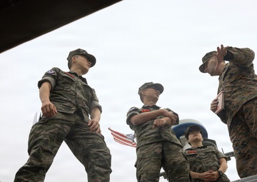 12th LLB Hosts a Key Leader Engagement for ROK Marine Corps