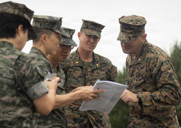 12th LLB Hosts a Key Leader Engagement for ROK Marine Corps