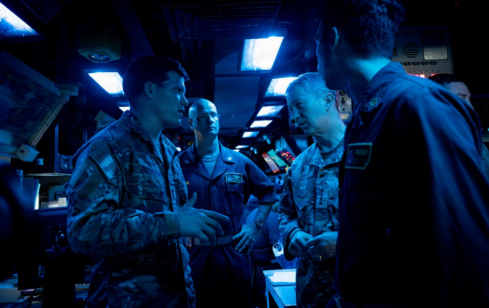 CJCS Tours USS Lake Erie