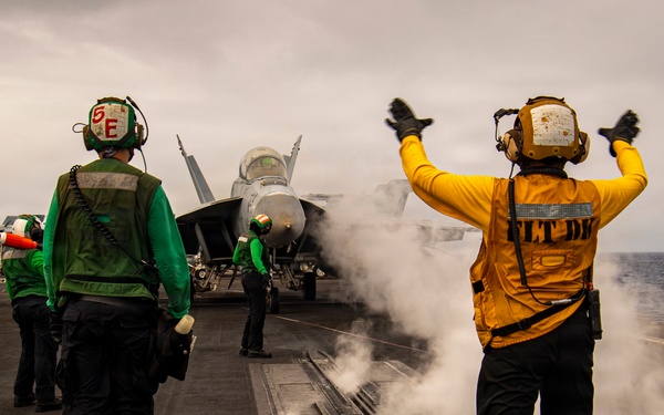Nimitz Conducts Flight Operations