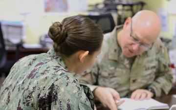 Day in the life of CJTF-OIR Directorate of Sustainment Admin Amie Yeoman