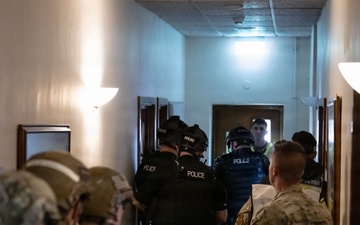 100th ARW exercises active shooter response with MOD partners
