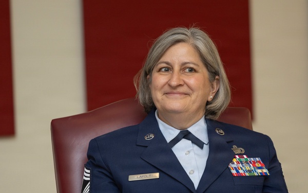 CMSgt LaPolt retires from the VaANG