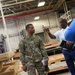 DLA Distribution commander tours facilities at Robins AFB