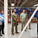 DLA Distribution commander tours facilities at Robins AFB