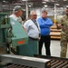 DLA Distribution commander tours facilities at Robins AFB