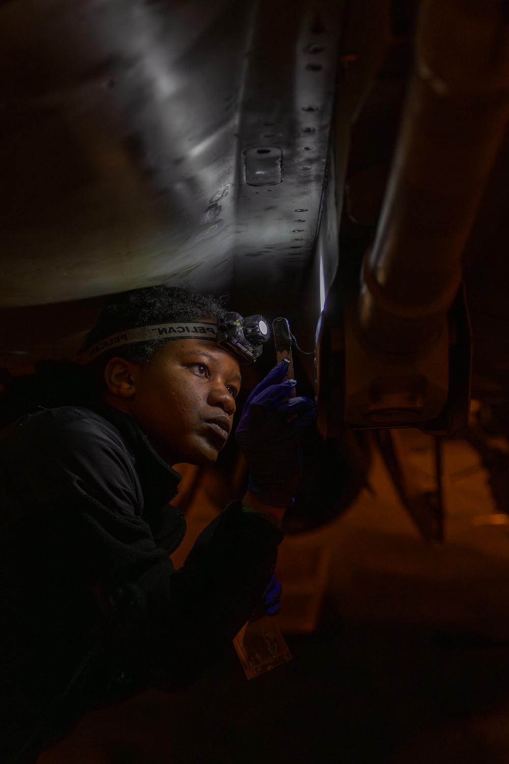 Abraham Lincoln conducts routine operations