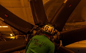 Abraham Lincoln conducts routine operations