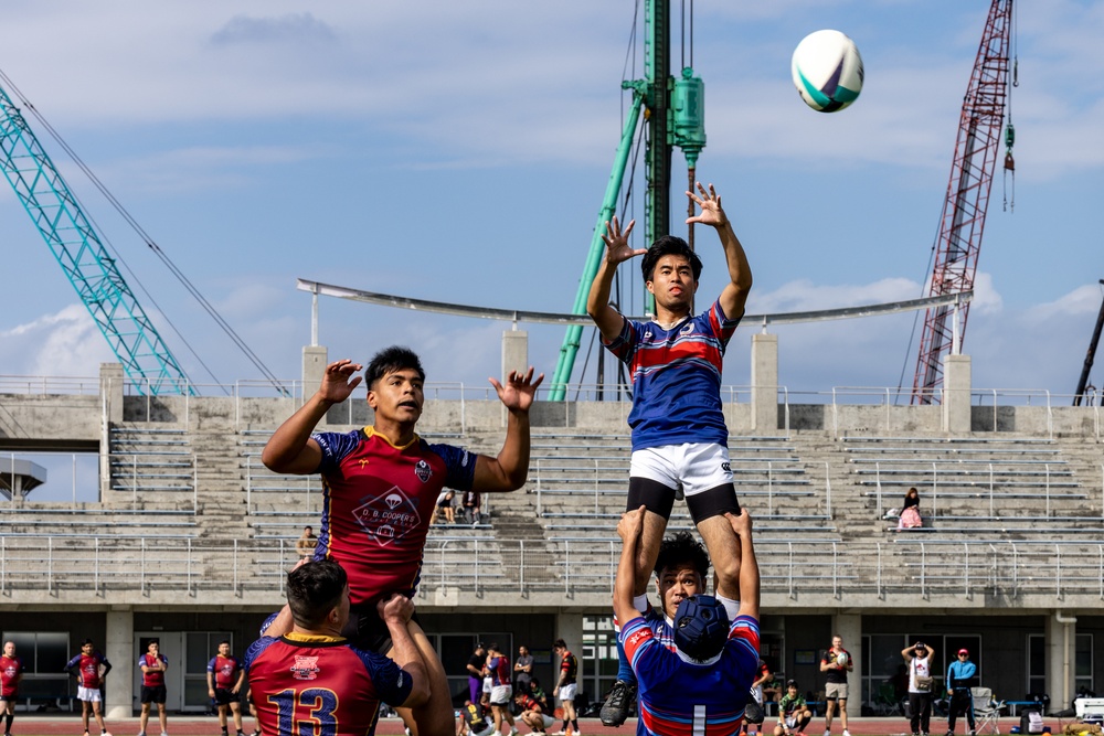 Camp Hansen Rugby Club hosts Turkey Bowl with Ryukyu University School of Medicine Rugby Football Club