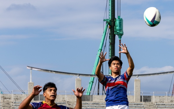 Camp Hansen Rugby Club hosts Turkey Bowl with Ryukyu University School of Medicine Rugby Football Club
