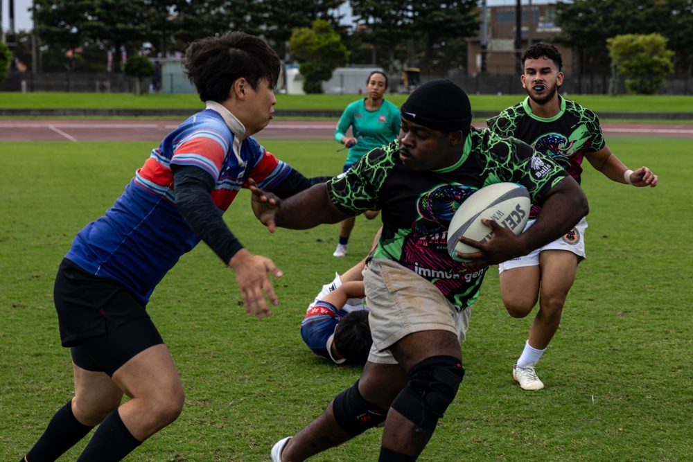 Camp Hansen Rugby Club hosts Turkey Bowl with Ryukyu University School of Medicine Rugby Football Club