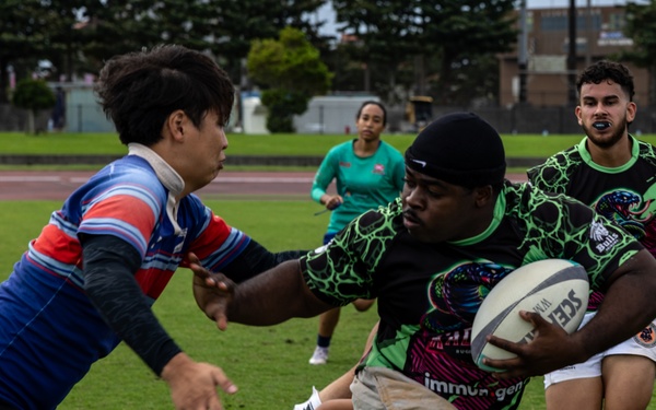 Camp Hansen Rugby Club hosts Turkey Bowl with Ryukyu University School of Medicine Rugby Football Club