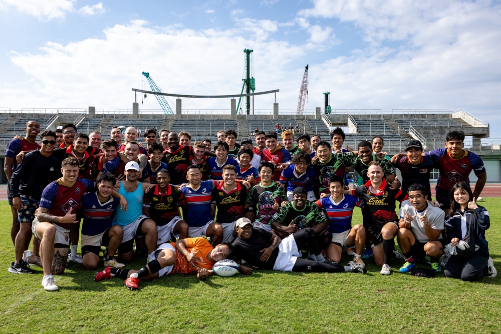 Camp Hansen Rugby Club hosts Turkey Bowl with Ryukyu University School of Medicine Rugby Football Club