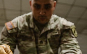 173rd Airborne Brigade Soldiers participate in CBRNE training.