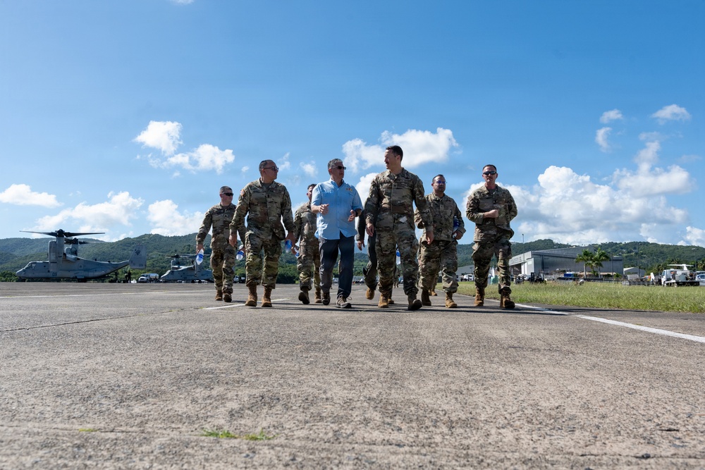 PRNG DV visit to Ceiba