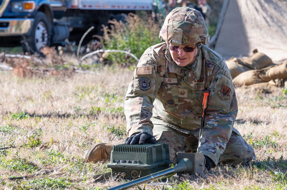 102nd Mission Support Group sharpens wartime skills during large-scale training event