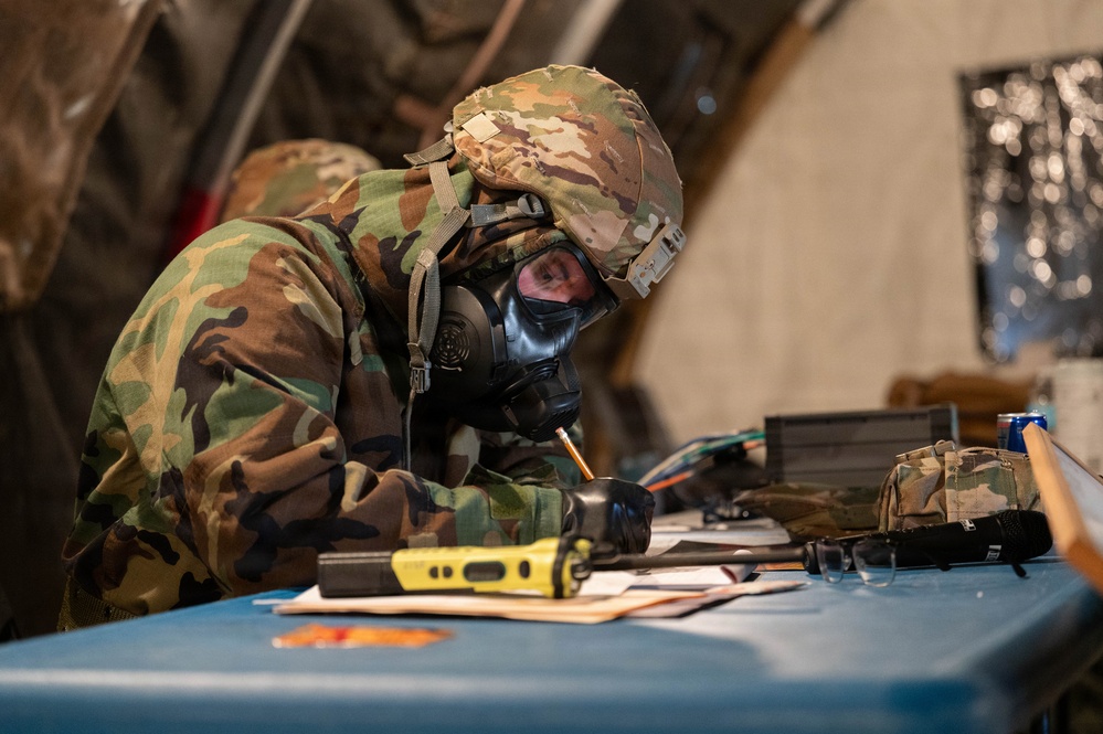102nd Mission Support Group sharpens wartime skills during large-scale training event