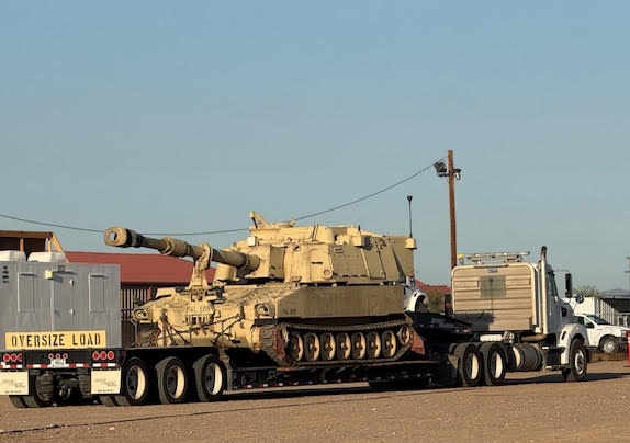 New Yuma Test Center section, MOTRACS demos capabilities