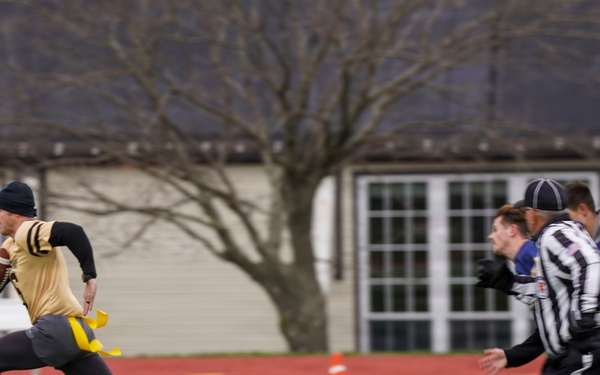 U.S. Naval War College Holds Annual Army-Navy Flag Football Game