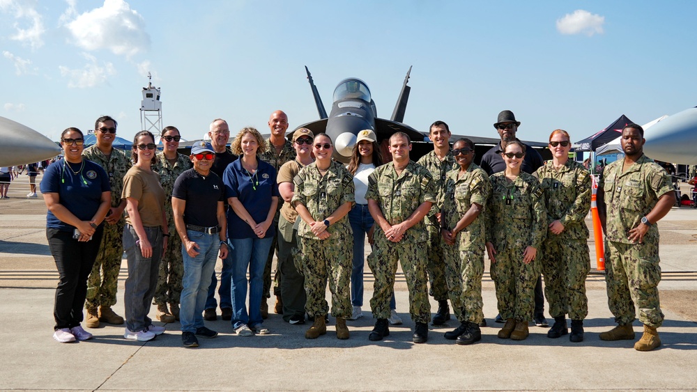 Navy and Marine Corps Force Health Protection Command and Navy Environmental and Preventive Medicine Unit TWO Staff Engage Future Innovators at Naval Air Station Oceana Airshow Science, Technology, Engineering, and Mathematics Event