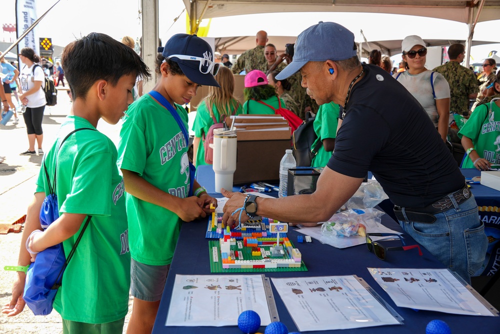 Navy and Marine Corps Force Health Protection Command and Navy Environmental and Preventive Medicine Unit TWO Staff Engage Future Innovators at Naval Air Station Oceana Airshow Science, Technology, Engineering, and Mathematics Event