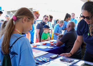 Navy and Marine Corps Force Health Protection Command and Navy Environmental and Preventive Medicine Unit TWO Staff Engage Future Innovators at Naval Air Station Oceana Airshow Science, Technology, Engineering, and Mathematics Event