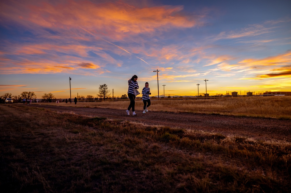 90MW Airmen Participate in the Zombie Run 5K 2025