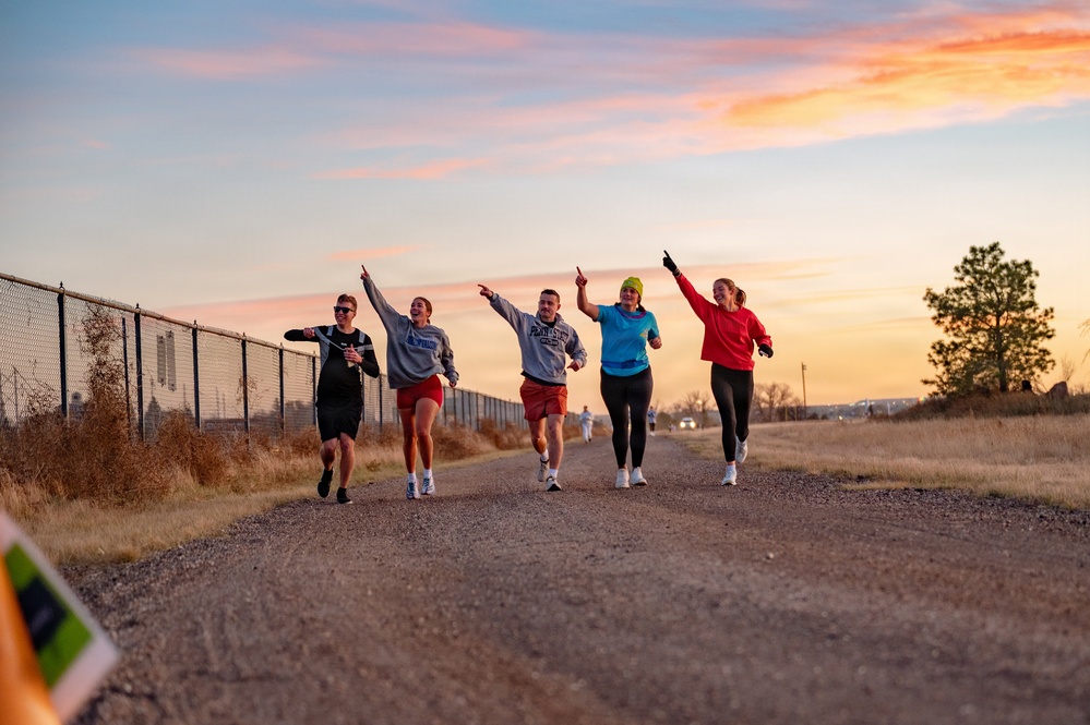 90MW Airmen Participate in the Zombie Run 5K 2025